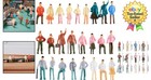 Realistic 100 Count Miniature People Figurines - Perfect For Indoor Decoration