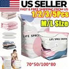 No Pump 3d Vacuum Storage Life Space Saver Better Life Space Bags 1 2 3 5pcs