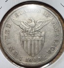 1909-s Filipinas One Peso Dollar  Silver  U s  Minted Philippines Coin