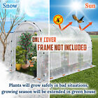 Greenhouse Replacement Cover Larger Walk In Outdoor Plant Garden Comes In 3 Pcs