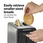 Hamilton Beach 2 Slice Toaster With Wide Slots  Bagel Function  Toast Boost  Sta