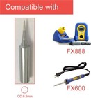 T18 Soldering Tips For Hakko Fx-888d Fx-888 Fx-8801 Fx-600  5 Pcs Tip Set 