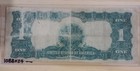 1899  1 Black Eagle One Dollar Note Large Silver Certificate Speelman white 