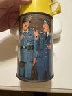 Rare 1966 Vintage Hogans Heroes Collectible Metal Lunchbox Thermos Excellent 