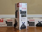  3 Packs  Trash Bags - 60 Count Durable Drawstring 13 Gallon With Free Shipping