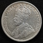 Newfoundland 25 Cents 1917c  Coin  Silver  Inv e648