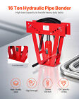 Hydraulic Pipe Bender 16 Ton Manual Pipe Bending Tool With 8 Dies