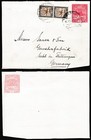 Sudan Cover 1922 Uprated Prepaid Envelope Front 5m Anilin  Desert Postman Z3532