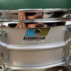 Vintage Ludwig Acrolite Snare Drum Blue Olive Badge 14x5 1970s 1980s