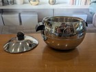 Vintage West Bend Penguin Hot Cold Server Ice Bucket Chrome Bakelite Mcm Usa