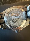 Armand Nicolet S05 A710-48230 46mm Men   s Stainless Steel And Rubber Inlay Watch