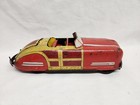 Vintage 1940s Wyandotte Toys Pressed Steel Chrysler Woody Converitble Top 