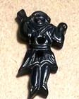 Vintage Sonja Henie 1920s Olympic Ice Skater Realistic Bakelite Button 1  1 8   