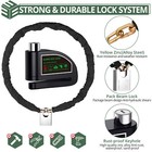 Motorcycle Alarm Disc Brake Lock Anti Theft Scooter Security Wheel Chain Lock