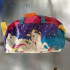 Vintage Rare Lisa Frank Duffel Bag - Gym Bag - Markie The Unicorn