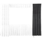 Da-lite 83 X 144 Fast Fold    Black Stage Left Wing Drape Only    