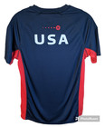 Team Usa Soccer Jersey Fifa World Cup 2022 Qatar Mens Size Medium Blue Red White