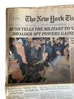 New York Times September 16  2001 World Trade Center Attack 9 11 2001