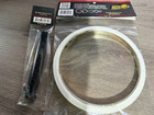 Bass Drum O s Port Hole Ring With Cutter - 6  - Brass   Free Shipping