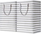 2-pack Large Laundry Basket waterproof Freestanding Laundry Hamper collapsibl   