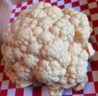 Artificial Realistic Fake Faux Food Display Vegetable Cauliflower Produce   Prop