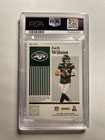 2021 Encased Zach Wilson Rookie Cap Patch Auto 1 1 Psa Nfl Shield Diamond   122