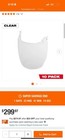  299 New Genuine Milwaukee 48-73-1445 Bolt Face Shield Replace 10-pack Clear