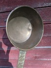 18th 19th Century 3 Legged Bronze Hearth Skillet Long Handle Bridgewater England