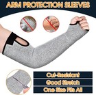 Protective Arm Sleeves 1 Pair  Cut Resistant For Thin Skin  Welding Or Gardening