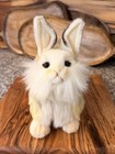 Hansa Rabbit Fawn 10    Realistic Bunny Plush Stuffed Animal 4015     New W  Tags