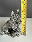 German Shepherd Mom With Puppies Dipped In 999 Silver