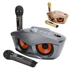 Sd306plus Bluetooth Karaoke Machine Wireless Speaker 2x Microphone Home Ktv Usb