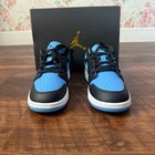 Nib Jordan Grade School Jordan 1 Low Boys Black black-university Blue Nike 6y