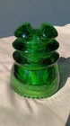Hemingray 43 Green Glass Insulator Made In Usa 7-up Green Glass