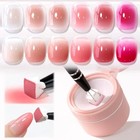 Painting Gel Polish Set For Nail Art Palette Patting Gel Neutral Nude Rose