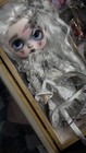 Ooak Custom Handmade Blythe Doll Dark Gothic Style Wig Hair 1 6 Doll Gifts