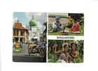 Singapore 1971 Picture Post Card Sent To Canada