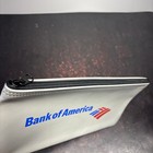 Brand New Bank Of America Zippered Bank Deposit Money Bag Pouch 11    X 5 5    Mint 