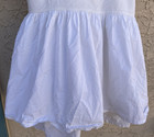 Simply Shabby Chic Twin Bed Skirt Dust Ruffle Cottagecore Prairie Country White