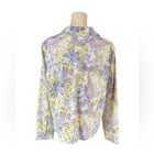 Croft   Barrow Purple  Blue  Green    White Floral Pattern Blazer  size Xl 