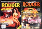 2 X American Rodder Lot August 1988   December 1991 Magazine Vtg Hot Rod Cars
