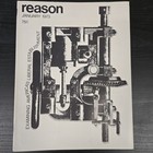 Lot Of 12 Reason Magazines All Issues From 1973 Entire Year s Worth Libertarian 