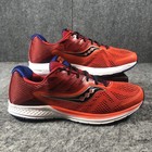 Saucony Ride 10 Running Shoes Mens 11 5 Orange Athletic Sneakers S20373-2