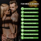Horny Goat Weed With Maca saw Palmetto ginseng l-arginine    for Men Women 60 Caps