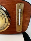 Vintage Barometer   Thermometer     Mid-century Modern Design   Gischard