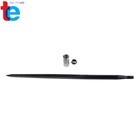 Black 49  Hay Spike Bale Spear 4500lb Capacity Fork For Tractor W  Sleeves Nuts