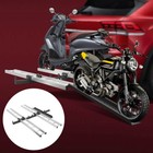 600 Lbs Heavy Duty Motorcycle Carrier Dirt Bike Rack Hitch Mount Hauler W  Strap