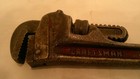 Craftsman Pipe Wrench 8  Vintage 55675 Heavy Duty U s a 