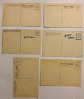 Lot Of 6 Antique Vintage  Florida  Seminole Indians Postcards