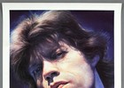 Mick Jagger     Rare Vintage Original Gottfried Helnwein 1983 Exhibition Poster